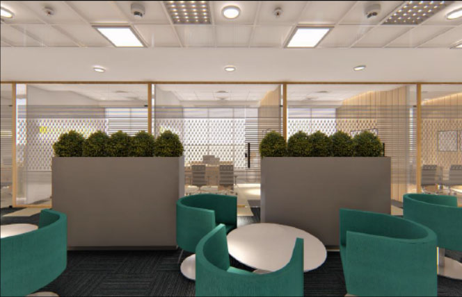 HeidelbergCement Office Interior